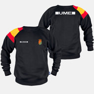 Sudadera Negra Con Bandera "UME"