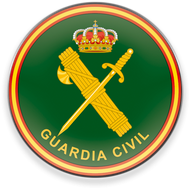 Imán frigo redondo Guardia Civil