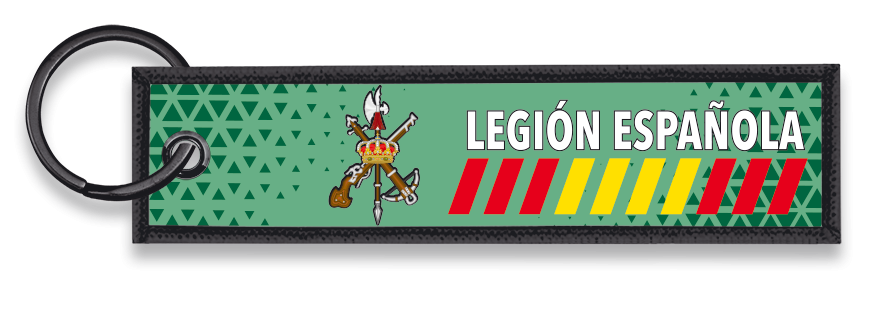 Llavero cinta nylon Legión Española