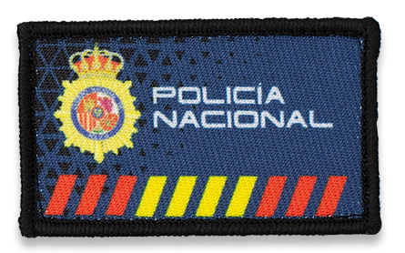 Parche Policia Nacional con velcro