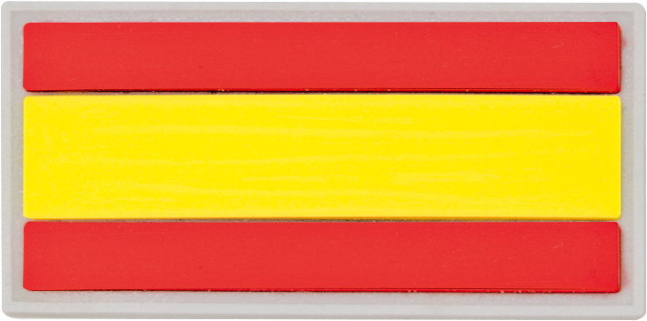 Parche España 6x3 cm con velcro