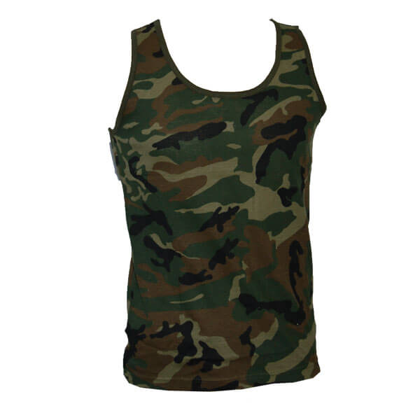 Camiseta Varios camuflajes de tirantes