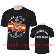 Camiseta legion española "negra"