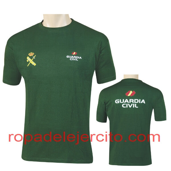 Camiseta guardia civil generica color verde