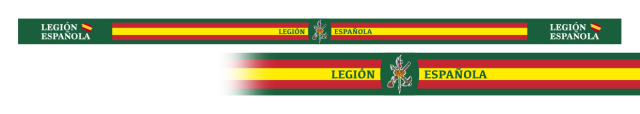 Pulsera Legión 33 x 1.4 cm