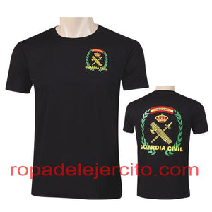 Camiseta guardia civil laurel todo por la patria "negra"