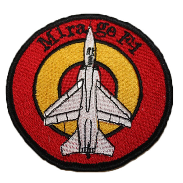 Parche bordado mirage F1