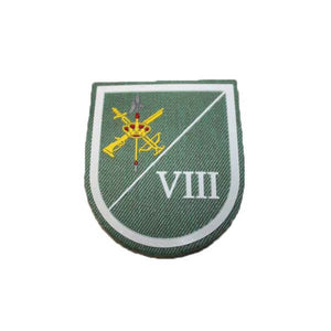 Parche legion VIII sarga bandera Colon c/velcro