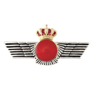 Roquisqui metalico Pequeño circulo rojo