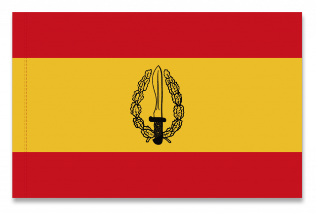 Bandera españa C.O.E.