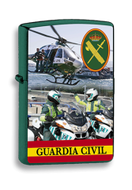 Mechero verde Guardia Civil