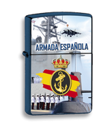 Mechero azul Armada Española