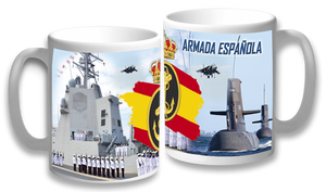 Taza ceramica Armada Española