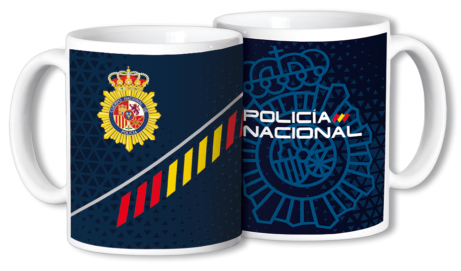 Taza Ceramica Policia Nacional 