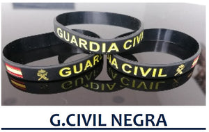 Pulsera Guardia Civil "negra"