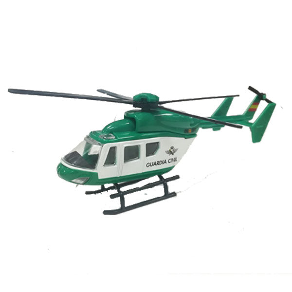 Helicoptero guardia civil verde/blanco