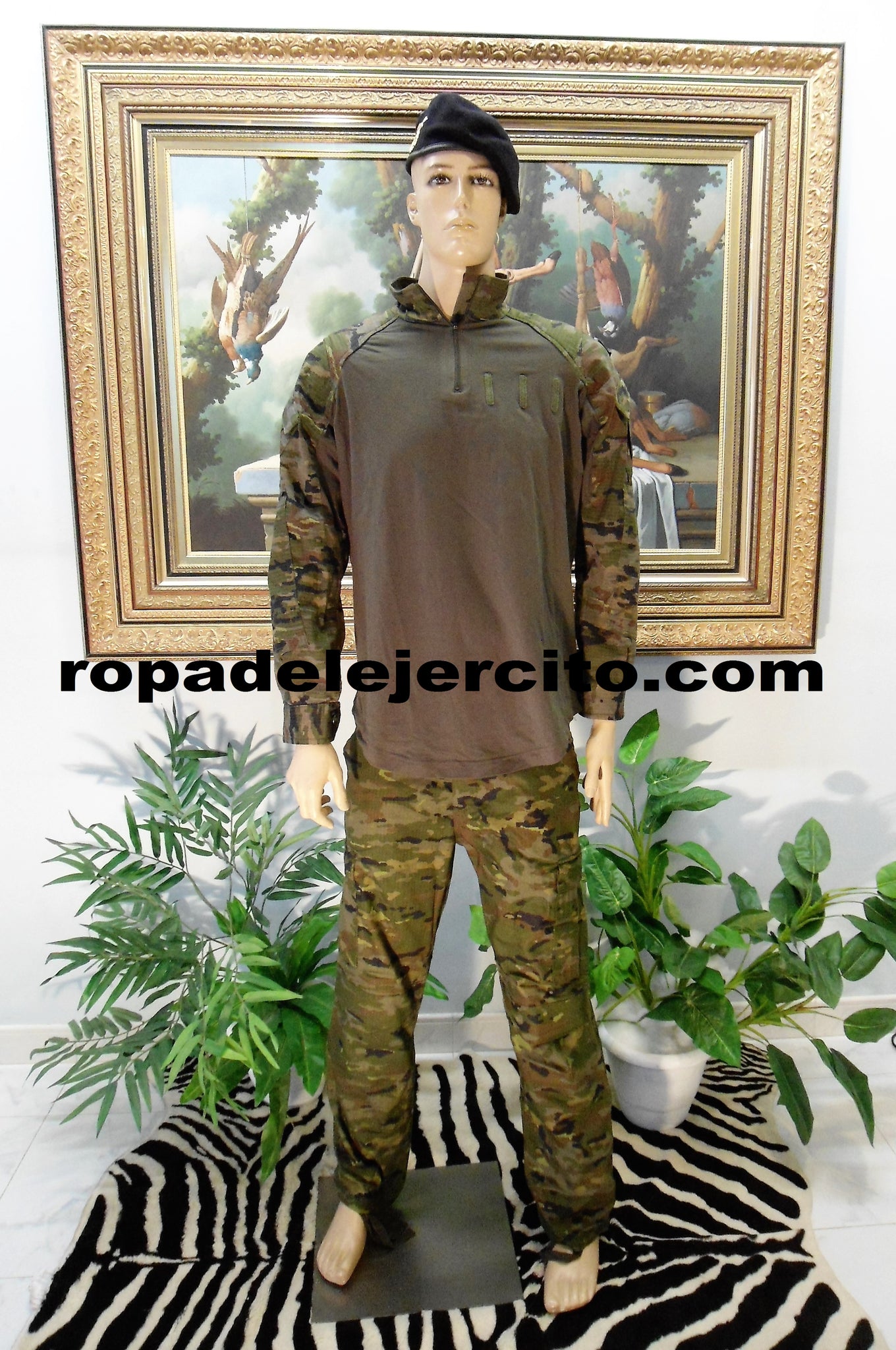 Camisa tactica boscoso pixelado (original ET)