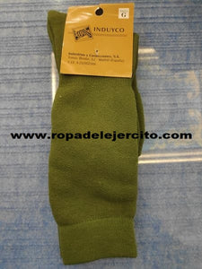 Calcetines gruesos verde "Talla P" (original ET)