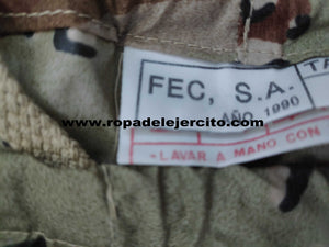 Chaqueta 3/4 de tela con capucha y pantalón impermeable arido 6 colores "Talla 2" (original del Ejercito del Aire)