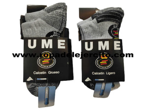 Pack de 4 pares de calcetines de la Ume "Talla L" (original de la UME)