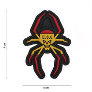 Parche pvc 3D araña españa