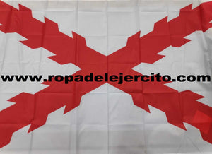 Bandera borgoña 150 x 90 cm Blanca y roja