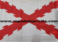 Bandera borgoña 100 x 70 cm Blanca y roja