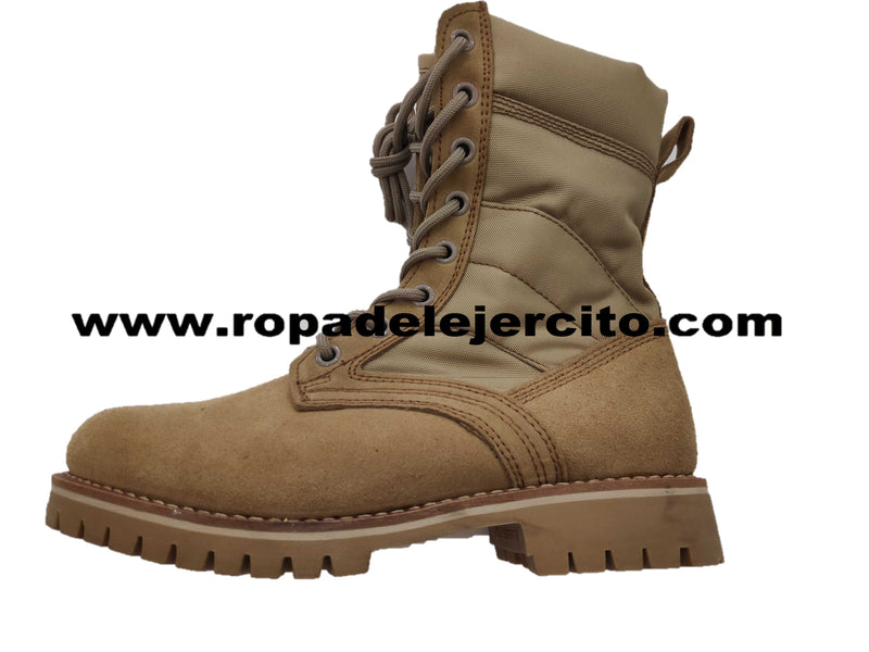 Bota militar plana Ruby - Zapatos 1AB12O