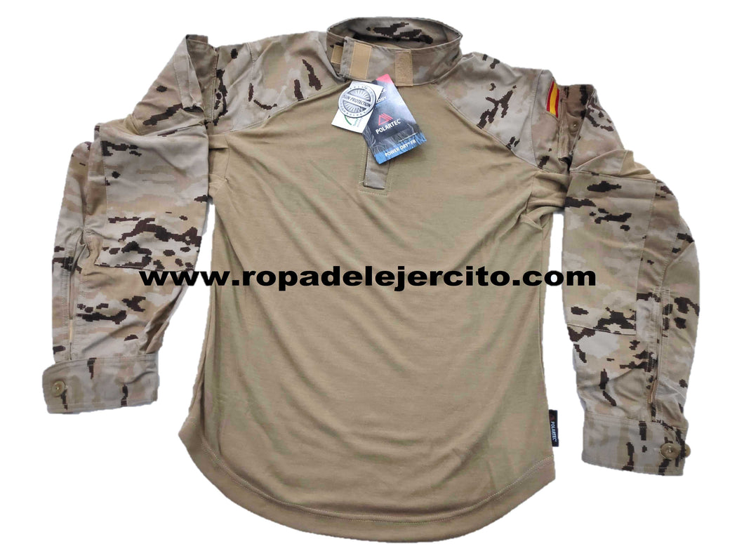 Camisa tactica arida pixelada de Infanteria Marina IGNIFUGA 