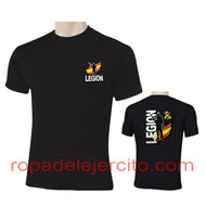 Camiseta legion españa silueta negra