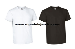 Camiseta blanca o negra "Talla S, M y L"