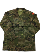 Chaquetilla del uniforme boscoso pixelado "Talla 2L y 4L" (original ET)