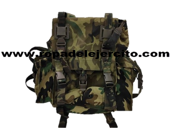 Mochila de combate ligera antigua