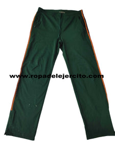 Pantalon del ejercito de tierra en verde "bandera fina" "Talla 1" "usado" (original ET)