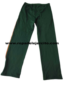 Pantalon del ejercito de tierra en verde "bandera fina" "Talla 1" "usado" (original ET)
