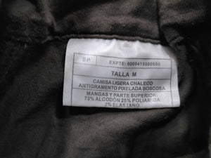 Camisa tactica "Talla M" "seminueva" (original ET)